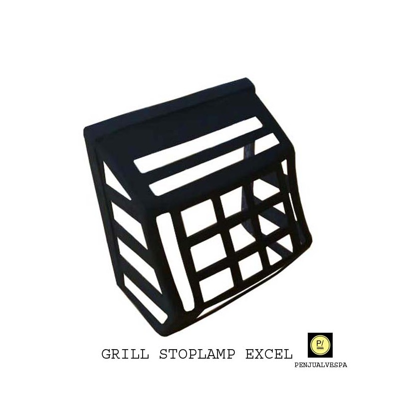 Aksesoris Vespa Grill Stoplamp Lampu Belakang Vespa Excel