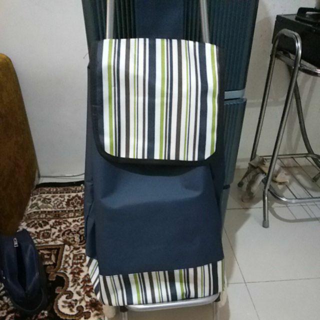 Trolley Shopping / Troli Belanja Supermarket / Troli Roda / Troli Serbaguna / Tas Belanja