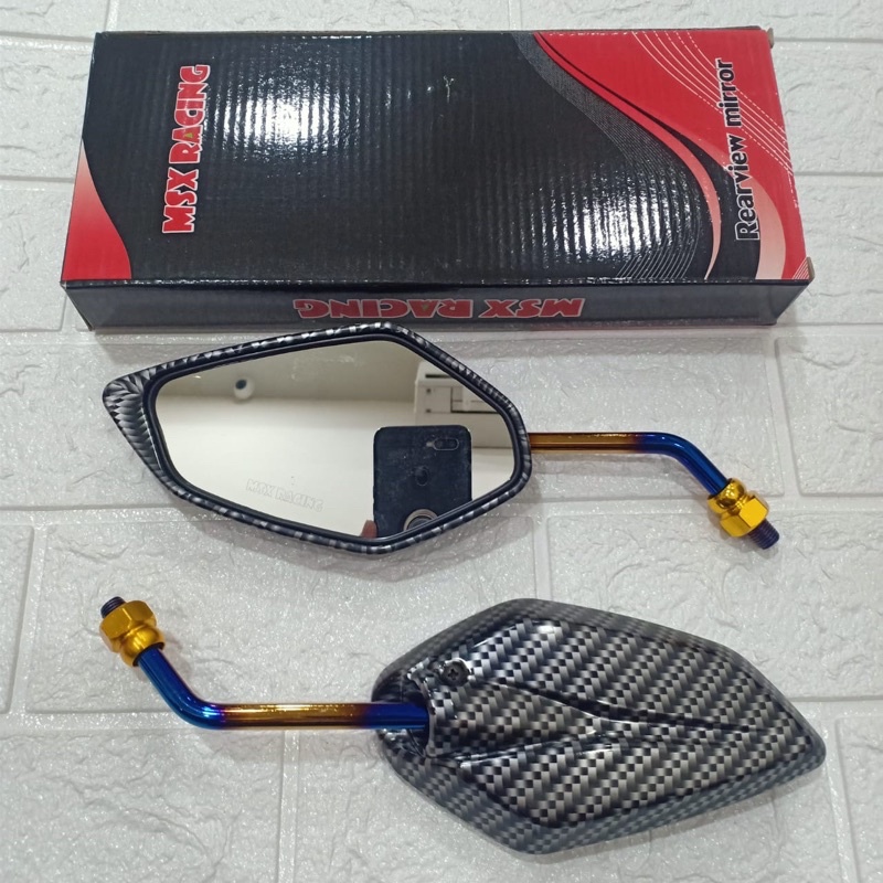 Spion Motor Model Jupiter Carbon Tangkai Twotone