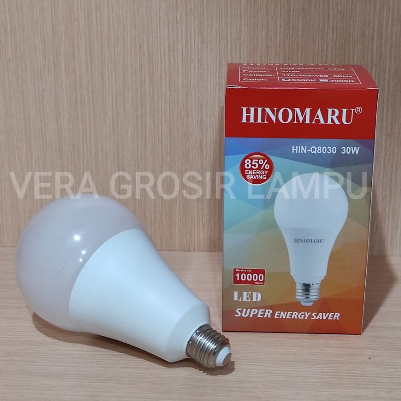 HINOMARU LAMPU LED BULB 30W 30 WATT CAHAYA PUTIH / LAMPU LED HINOMARU BULB  30W 30 WATT CAHAYA PUTIH