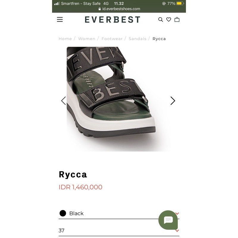 Preloved Wedges Rycca Everbest