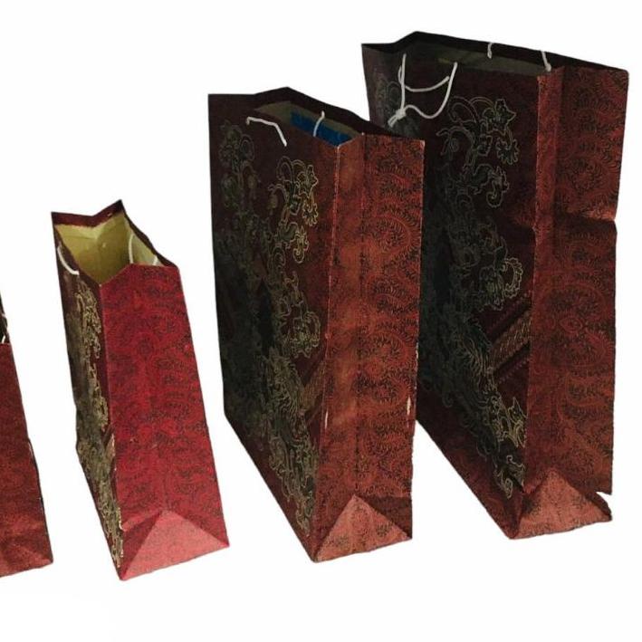 

Paper bag/Tas kertas Batik Folio 12 pcs 팝