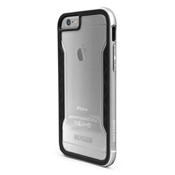 X-Doria Defense Shield iPhone 6s Plus Case Silver