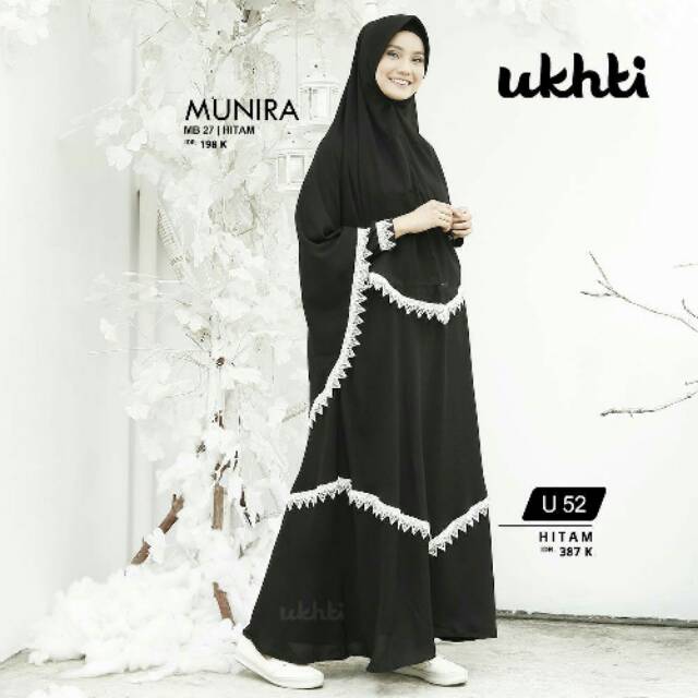 Gamis set ukhti munira kode U52