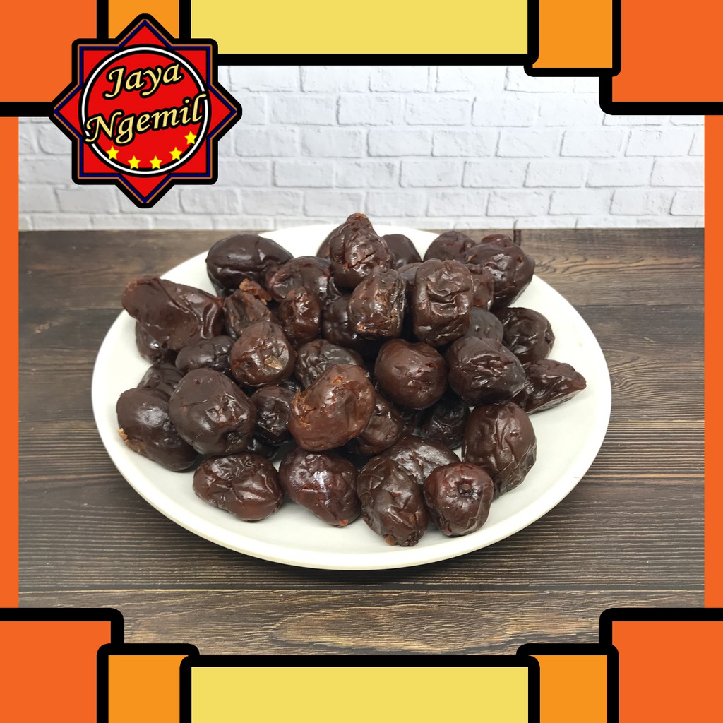 

Manisan Asam Manis /Asam Kandis Tanpa Biji Khas Singkawang - 500 Gram
