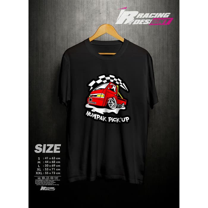 Kaos T-shirt Baju Numpak Pick Up T120SS Kualitas Distro Terbaru -d2k