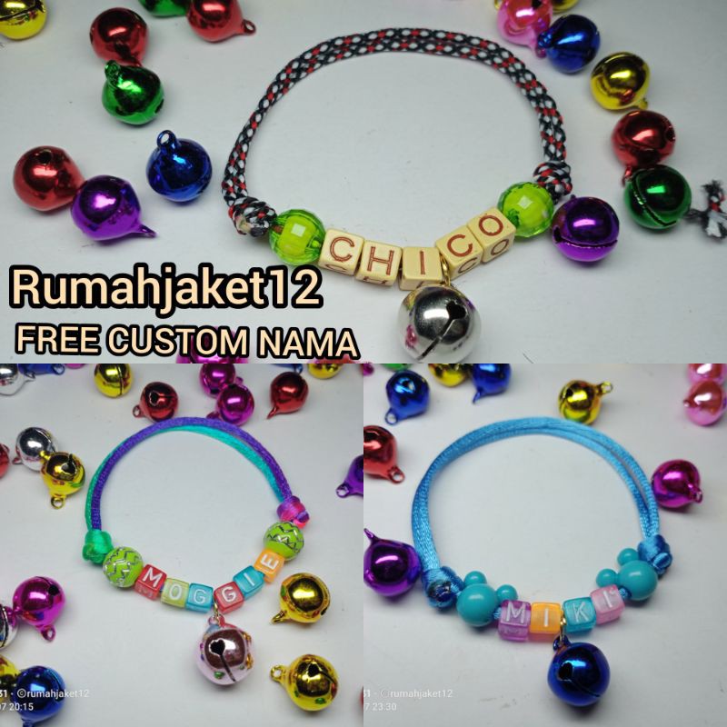 KALUNG KUCING FREE REQUEST NAMA 5k