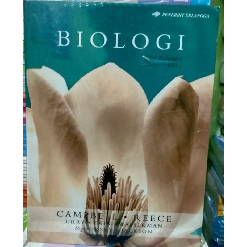 BUKU ORI BIOLOGI CAMPBELL EDISI 8 JILID 2  Penulis : Campbell