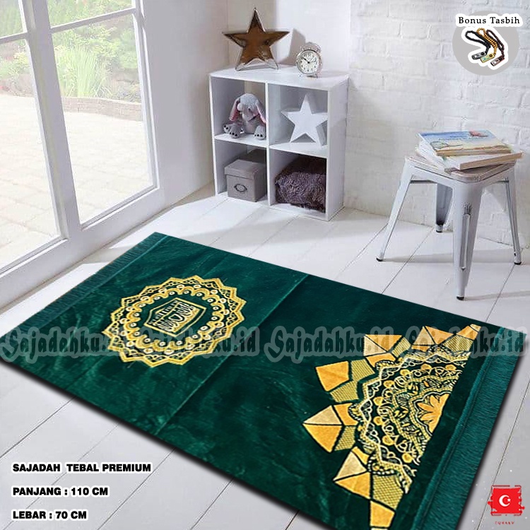 Sajadah Turki Super Soft Besar SUPER SPIEGEL Uk.110 X 70 Perlengkapan Sholat