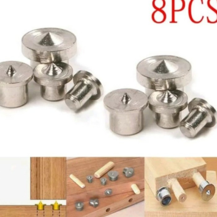

Promo Bulan Ini Penanda Sambungan Lubang Kayu Dowel Center Point Pin 8 Set Pc Gilaa!!!