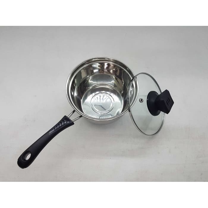 Panci Sauce pan stainless - Panci Susu Vavin 18 cm