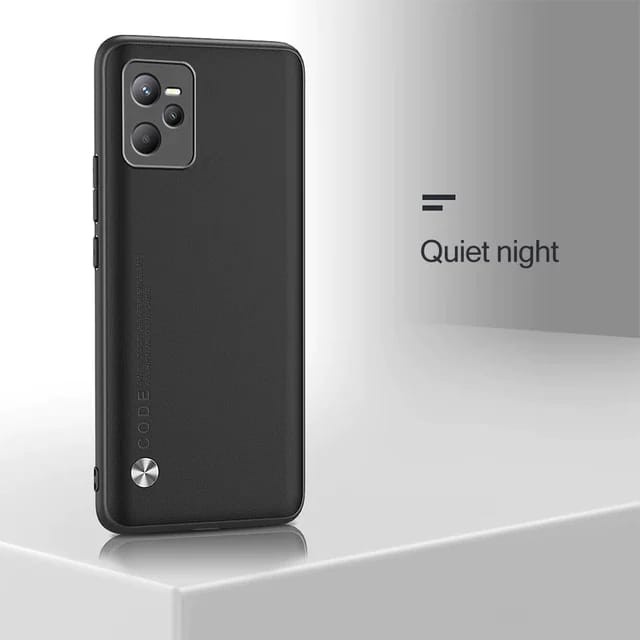 REALME C35 / NARZO 50A PRIME SOFT CASE VEGAN LEATHER