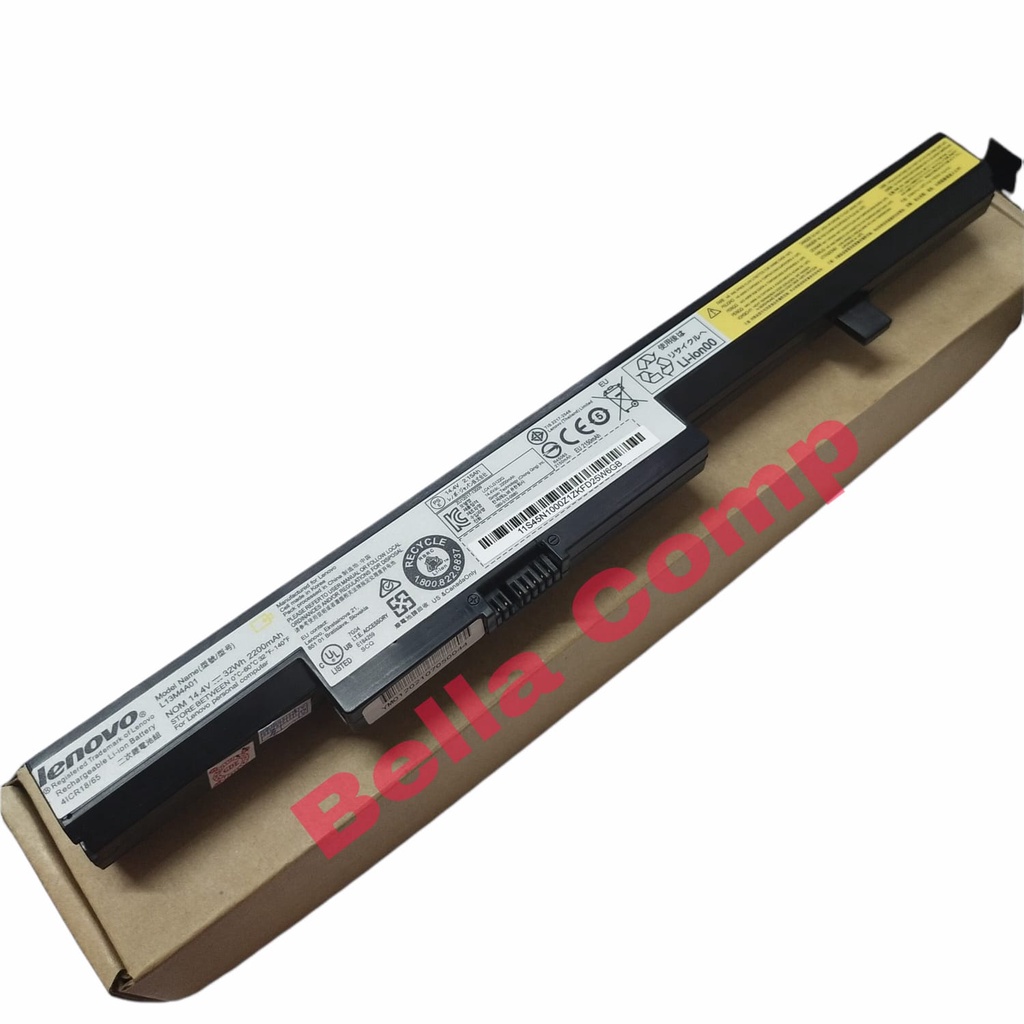 Baterai laptop Lenovo ideapad B40 B50 N40 N50 series Lenovo Eraser B40 B50 B40-30 B40-45 B40-70 M4400 M4400A M4450 M4450A 14.4Volt - 32wh 2200mAH