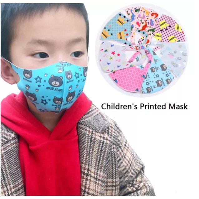 Fashion Masker Anti Debu yang Dapat Dicuci Untuk Anak-Anak masker anti virus anak corona MCS