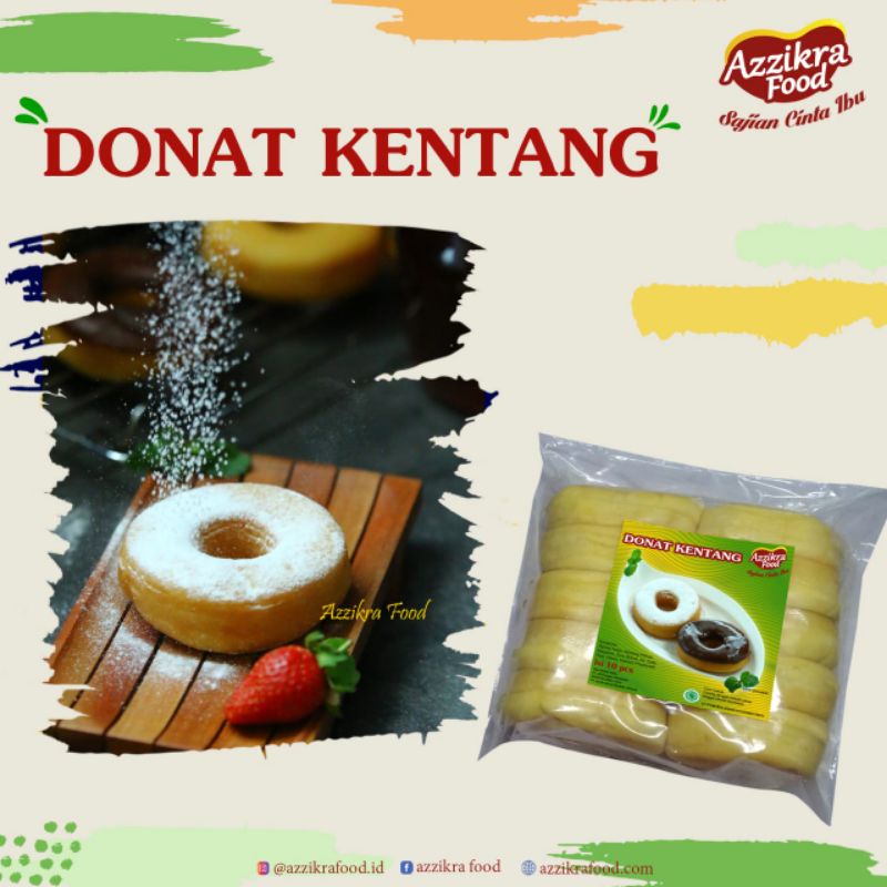 

DONAT KENTANG AZZIKRA / ISI 10