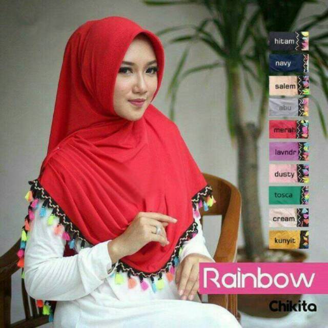 Hijab/Jilbab Instant Rainbow