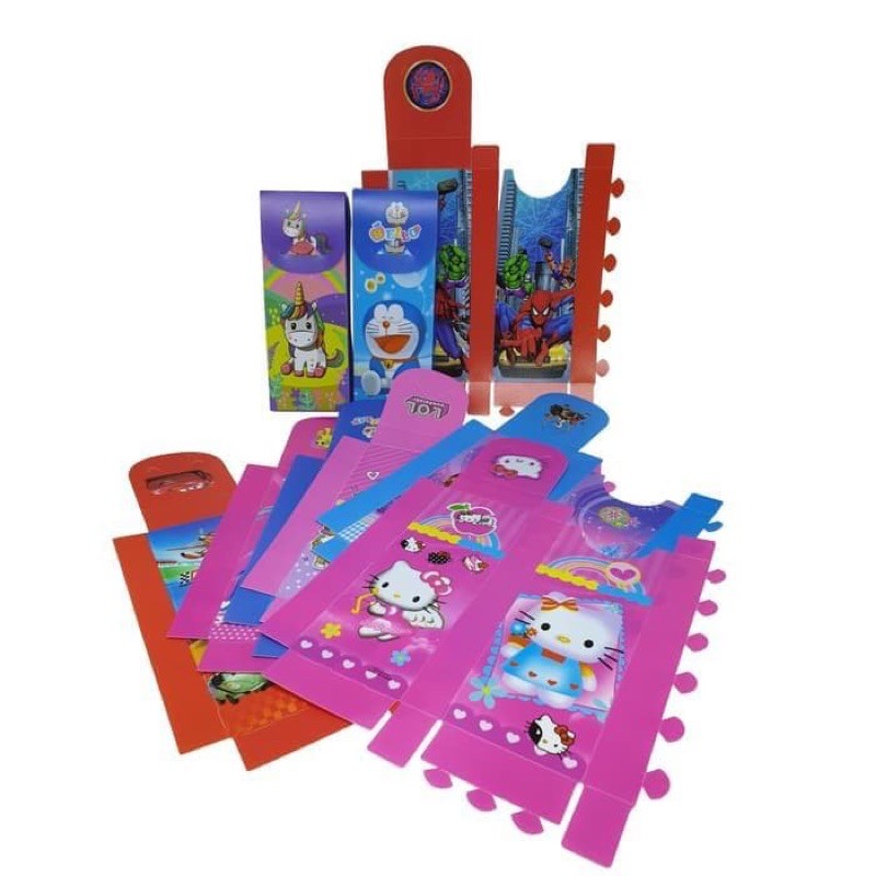 

Kotak Pensil Lipat / Kotak Pensil Souvenir / Kotak Pensil Lipat Karakter