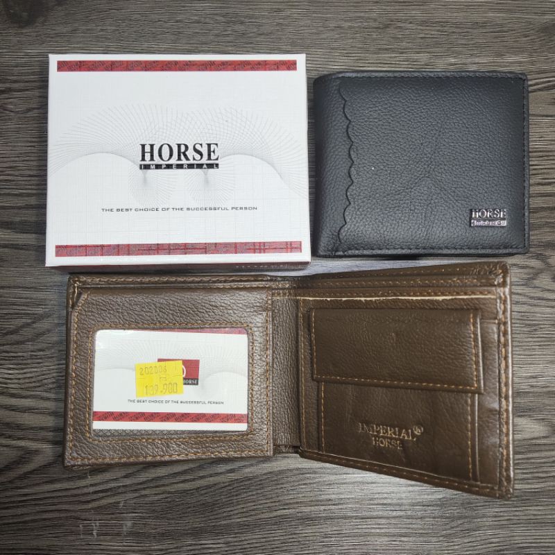 Dompet pria imperial horse / dompet kulit / dompet lipat