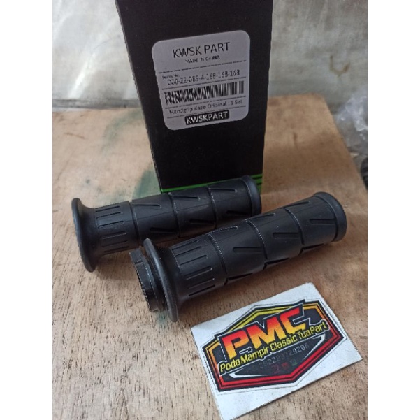 Handgrip Hand Grip Handfat Hanfat karet Gas Stang Stir Motor Kawasaki Kaze Universal