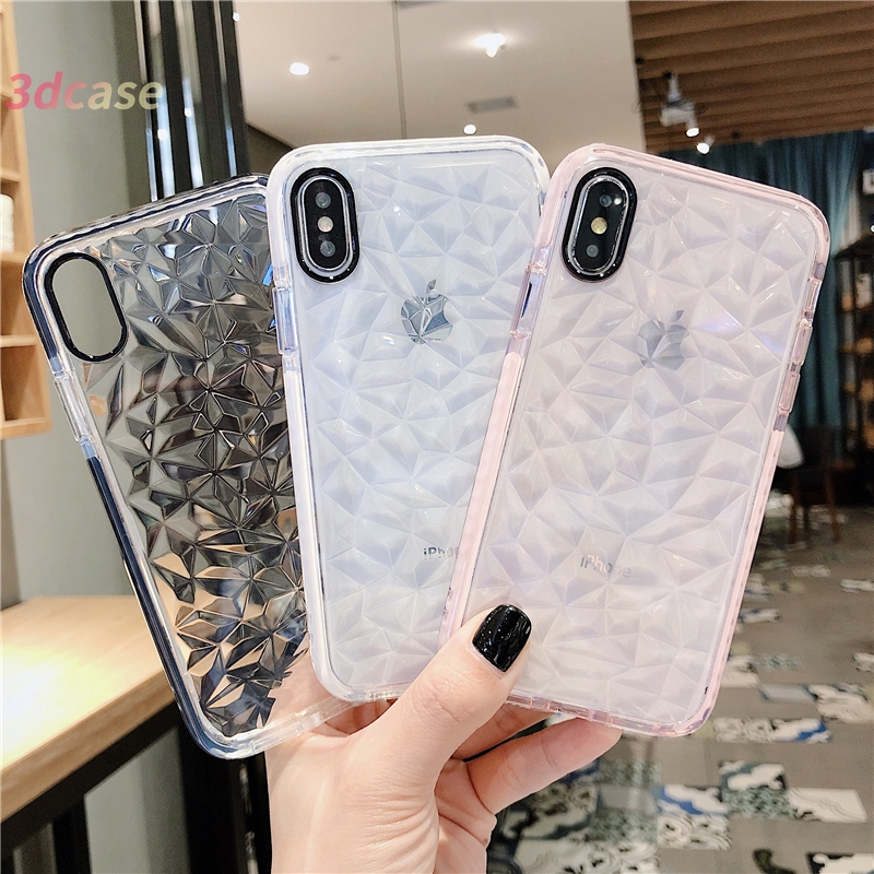 Silicone Case Premium Compatible For IPhone 11 SE 2020 6 6S 7 8 Plus 6Plus 6SPlus 8Plus 7Plus X XR XS XSMAX Diamond Cover