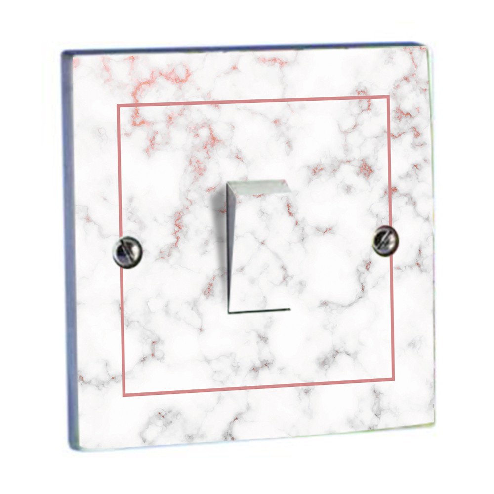 VHD Stiker Tombol Lampu Saklar Marble Wall Sticker Marmer