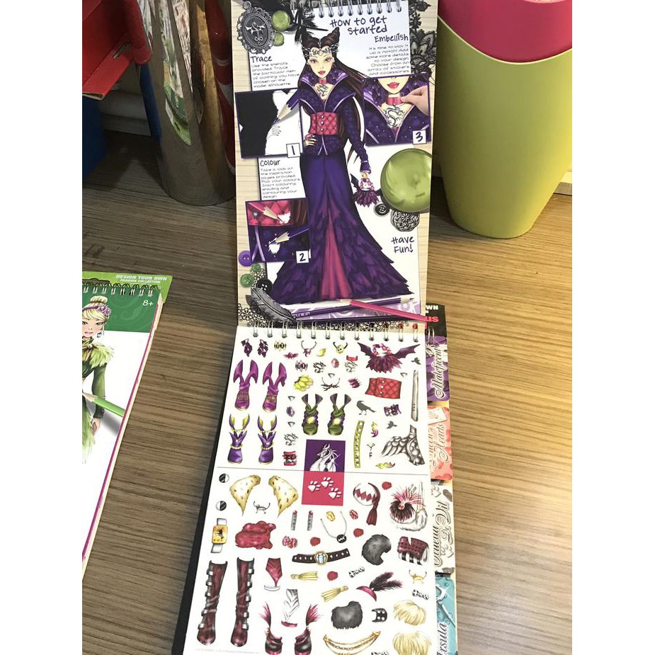 

STYLE ME UP! SKETCH BOOK ORIGINAL BONUS STICKER 145PCS +