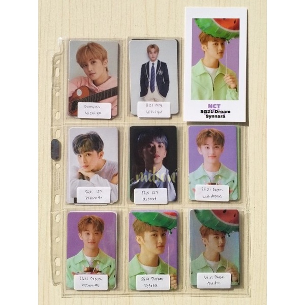 mark nct 127 / dream benefit bene sumvac b2s sg21
