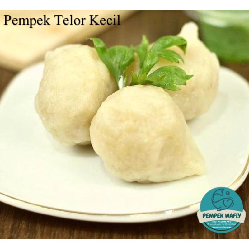 

Pempek Telor kecil Ikan Tenggiri | Pempek Wafiy Asli Palembang