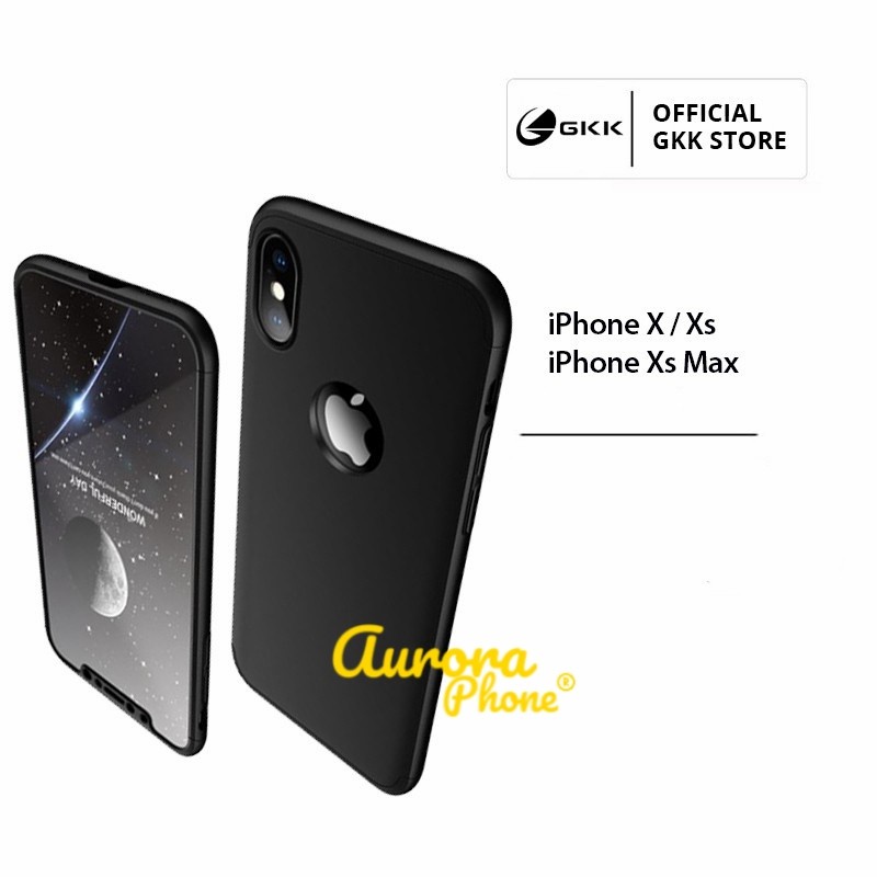 Original iPhone Xs Hard Case iPhone X Armor 360 GKK 3in1 Full iPhone