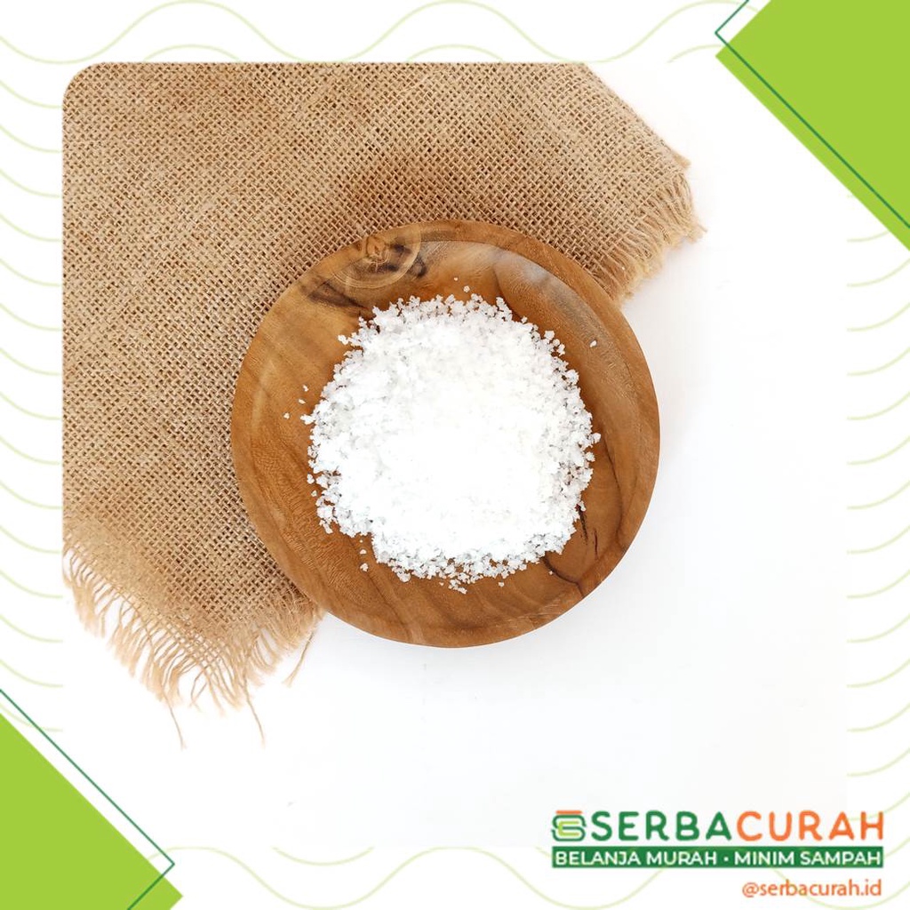 

Garam Kusamba Halus | Fine Sea Salt | Curah per 100 gr | Kemasan Kertas