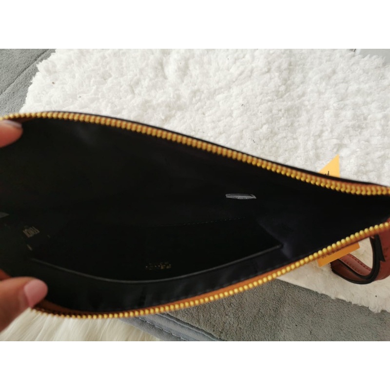 Clutch Fendi  Premium pakai kode kunci import Quality handbag import Pouch bag clutch bag