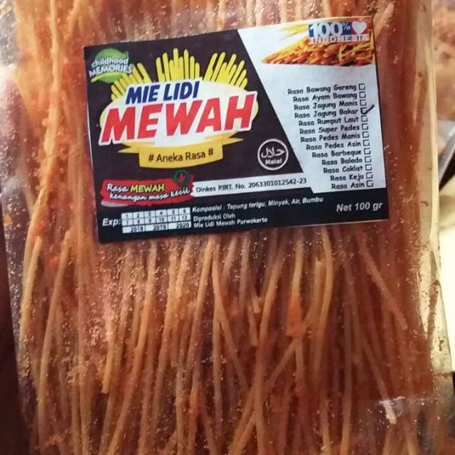 

Mie Lidi Mewah