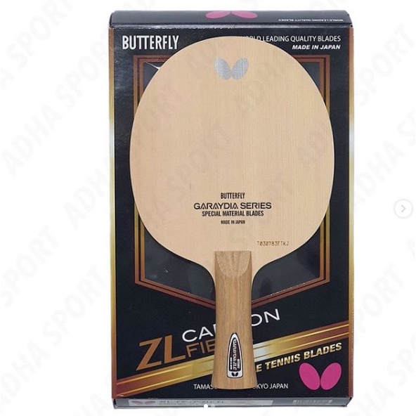 KAYU BET / BLADE PINGPONG BUTTERFLY GARAYDIA ZLC FIBER FL ORIGINAL