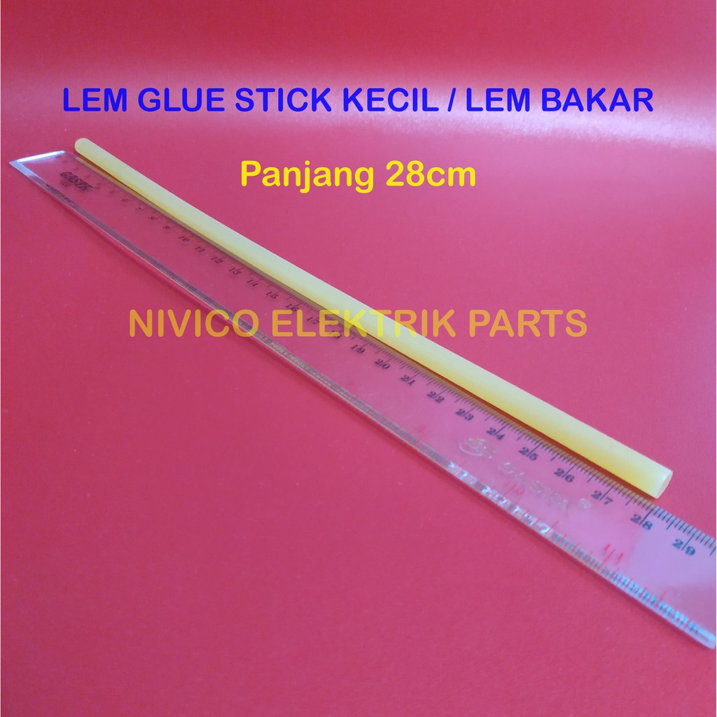 

Lem Bakar Tembak Kecil 28cm / Isi Lem Refill Glue Stick 28cm