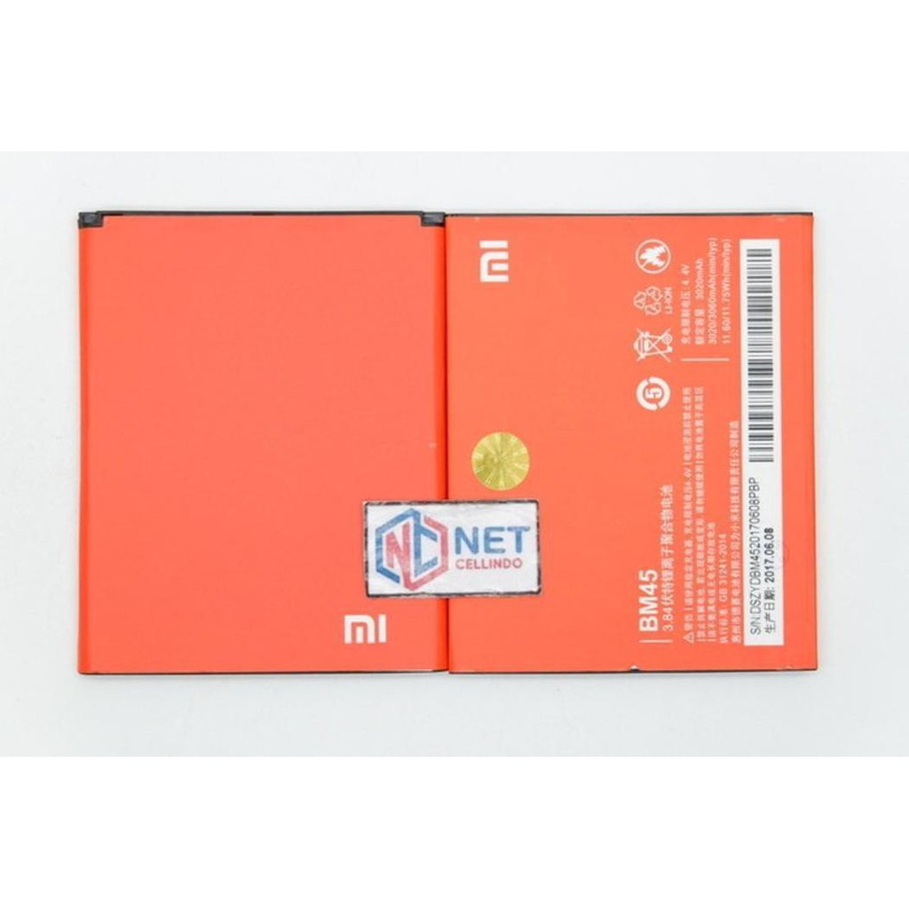 BATERAI BATTERY BATRAI BATRE BM45 ORI BM 45 XIAOMI REDMI NOTE 2 XIOMI XIAOMY NOT2 NOTE2 NOT 3060Mah