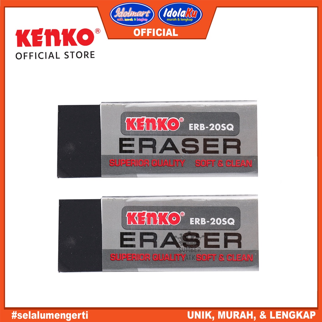 IDOLMART Penghapus Pensil Kenko ERB-20SQ / pcs Surabaya