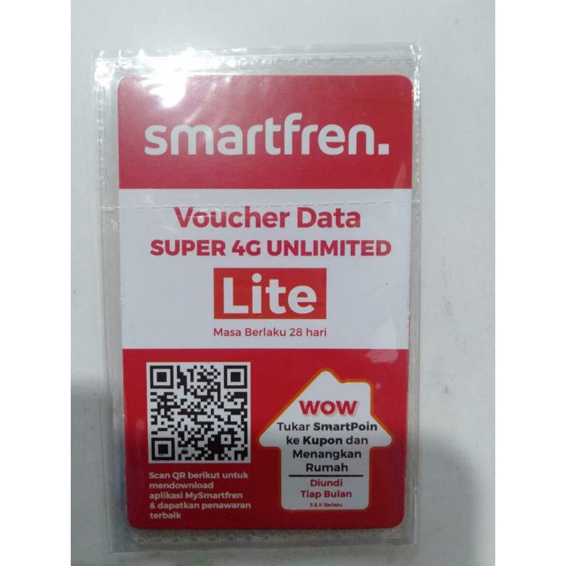 Voucher Smartfren unlimited Lite