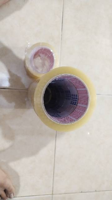 MEDAN DAIMARU Bening 2&quot; Lakban / slasiban / Isolasi / Selotip paling besar : 5 cm x 100 yard