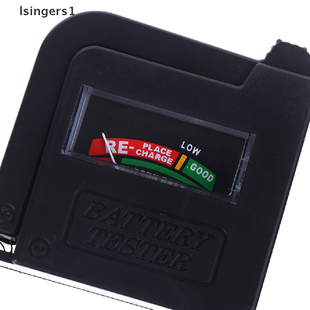 (lsingers1) Alat Tester Baterai Universal Portable Ukuran AAA / C / D / 18650 / 9V / 1.5V