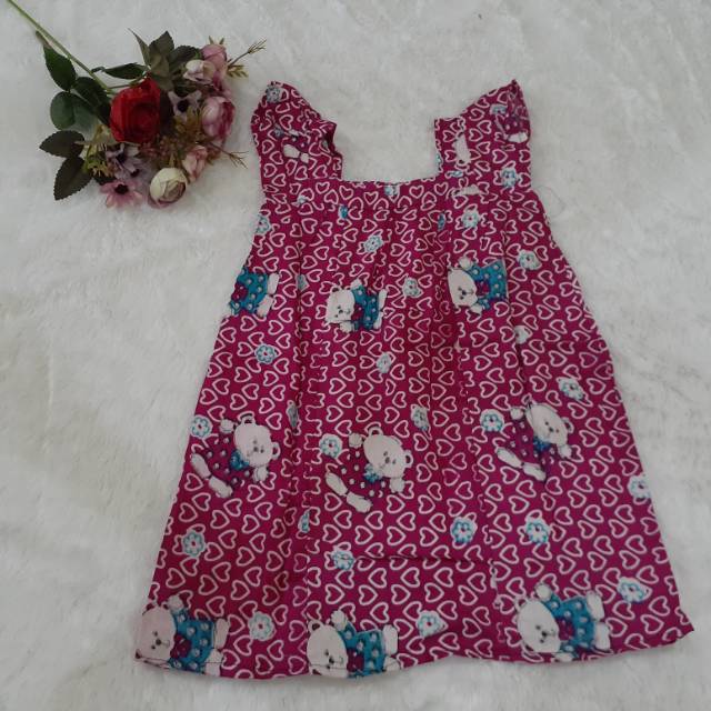 Daster bayi / daster anak / daster rayon anak 2 tahun