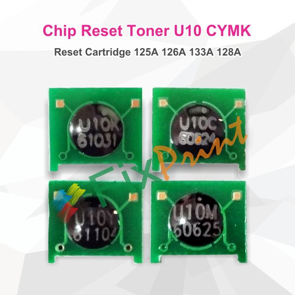 Chip Toner Cartridge U10 125A 304A 126A 133A 128A 647 507 305A Magenta