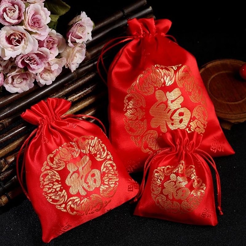

Pouch Souvenir/Tas/Bag Imlek Best Wish/Tas Kado