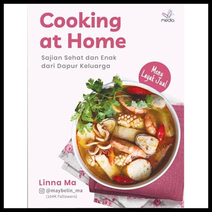 Grosir Cooking At Home (Bonus Ttd Penulis + Clemek Waterproof)