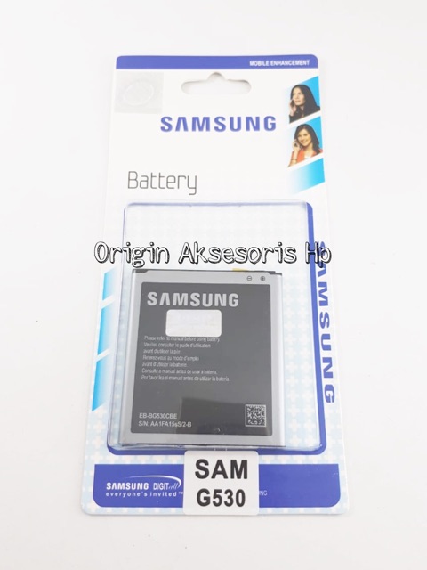 Baterai samsung G530 / J5 / J500 / Grand Prime / J 500 / J2 Prime Original OEM | Battery Batre