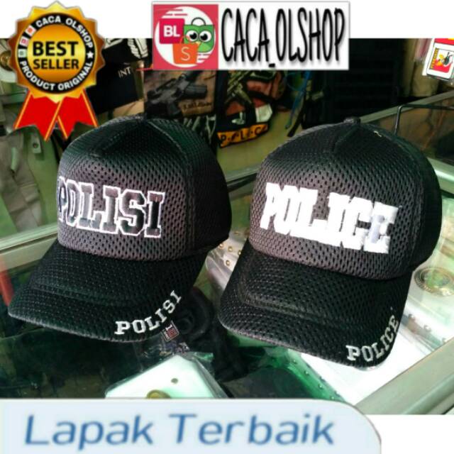 Topi Polisi/Police Jaring