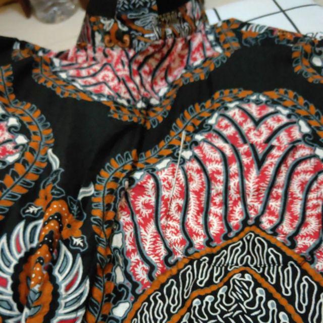 Batik Dolby Dolbi Dobby Doby Tenun Sutra Tulis Halus Katun Atbm Baron ,sarombit Atasan Dengan Potong