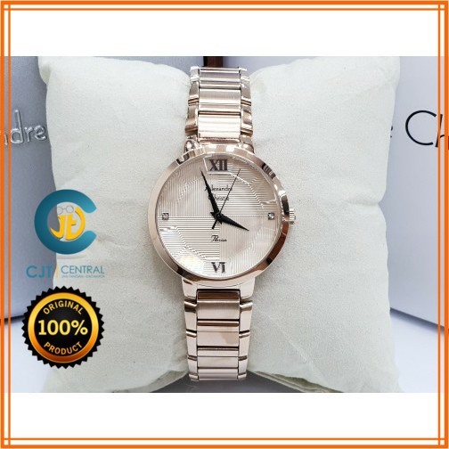 GROSIR JAM - ALEXANDRE CHRISTIE AC 2616 ROSEGOLD SOFT. GARANSI RESMI 1TAHUN