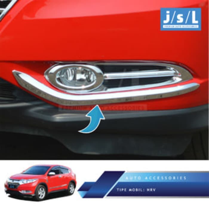 Fog lamp Trim Chrome / List Lampu kabut Honda HRV / aksesoris HRV
