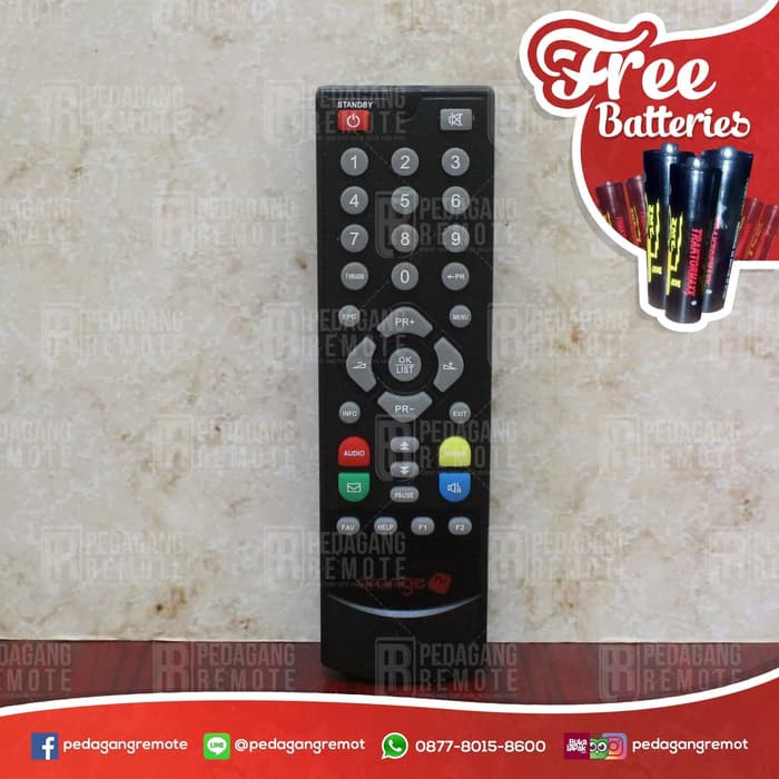 RET-225 Remote / Remote / Receiver TV Parabola OrangeTv / Orange TV / Original