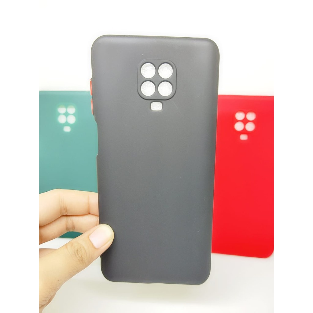 SMPC TPU Candy Redmi Note 9 Pro 6.67 inch SoftCase Macaron Protection Camera Tombol Warna
